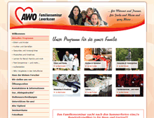 Tablet Screenshot of familienseminar.info